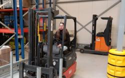 Geslaagden heftruckcursus