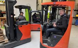Geslaagden heftruckcursus